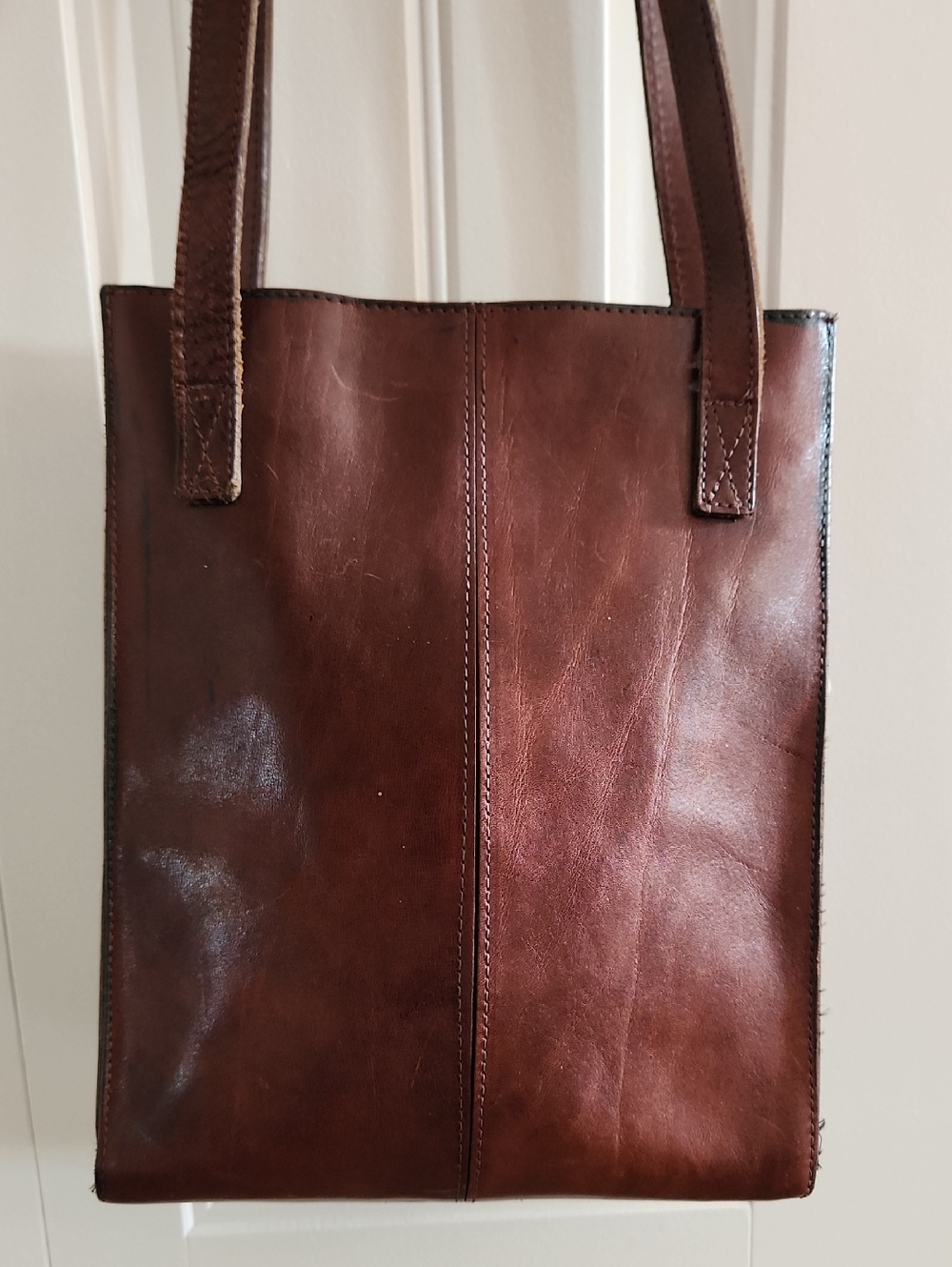 Vintage Aldo Brown Genuine Leather Shoulder Bag